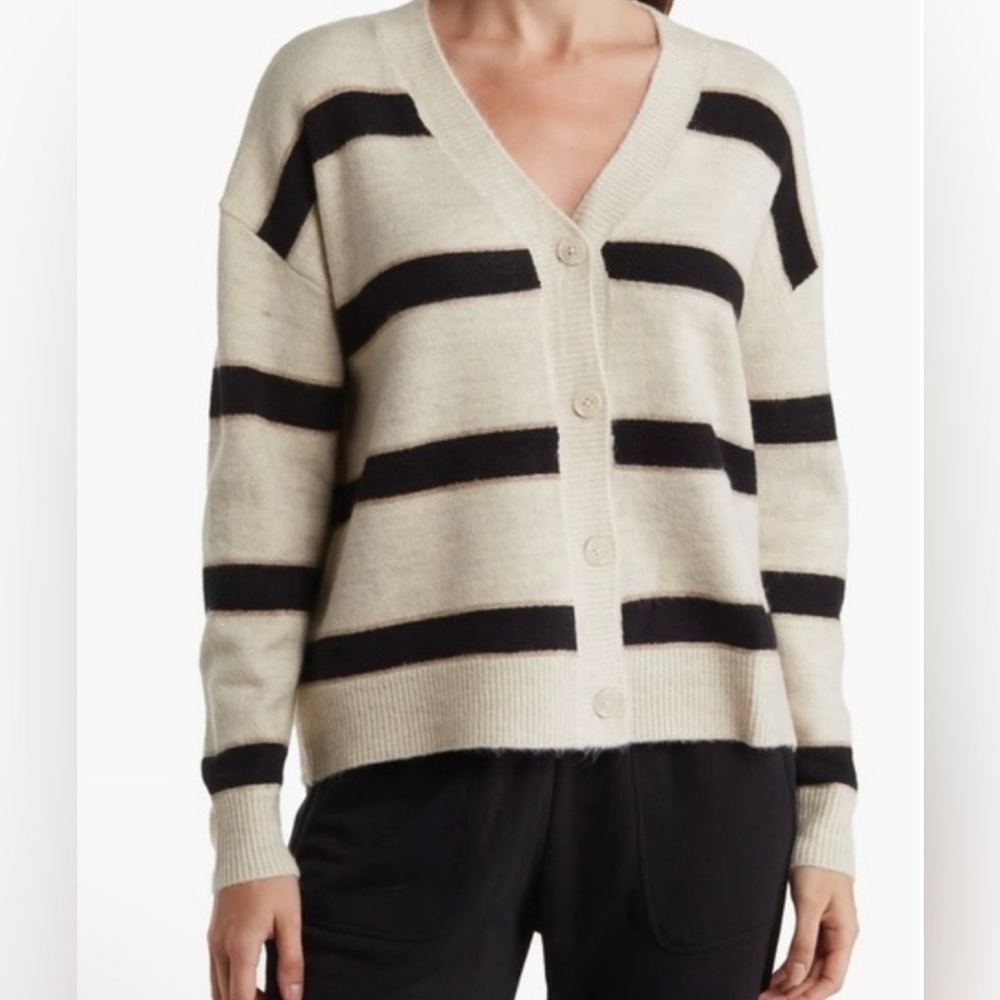 Splendid Cream Knit Sweater
